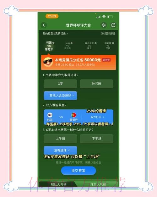 世界杯竞猜热门精选与实用攻略 世界杯竞猜热门精选与实用攻略